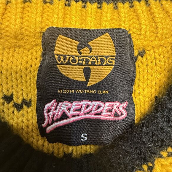 Wu-Tang Clan Christmas Sweater Sz S Killer Bees Shredders 2014 Edition wutang - Picture 10 of 14